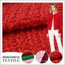 China benutzerdefinierte Verschiedene Arten von modischen Tweed Wollstoff